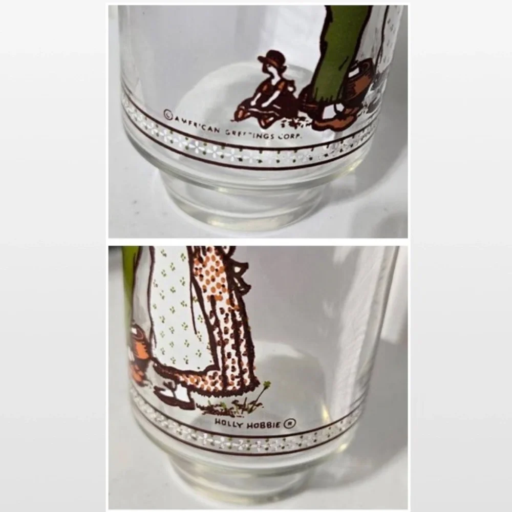 Vintage Holly Hobbie Cup Happy Talk Glass Limited Edition Coca-Cola